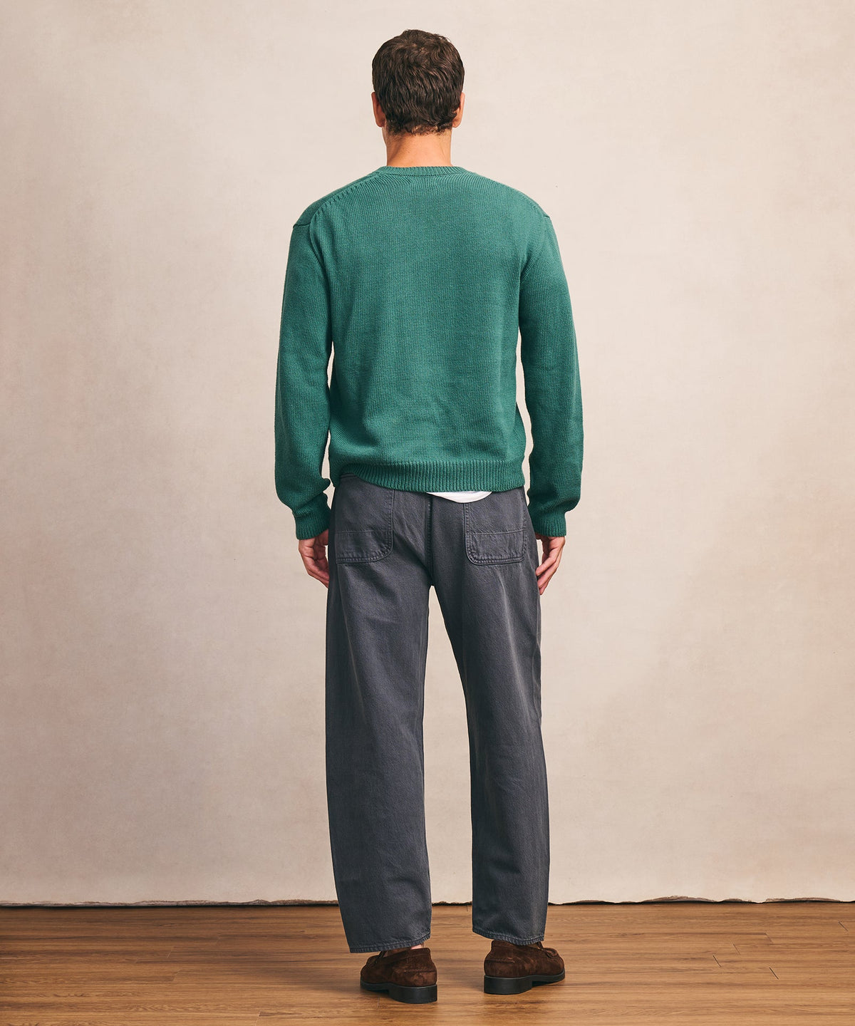 Cotton Henley Sweater