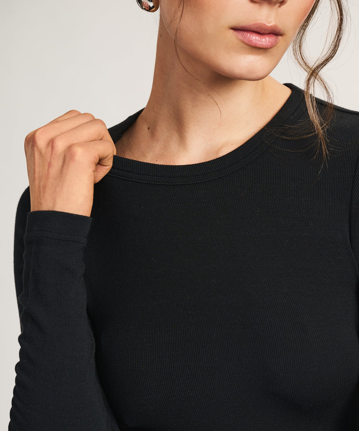 Baby Rib Long Sleeve Tee