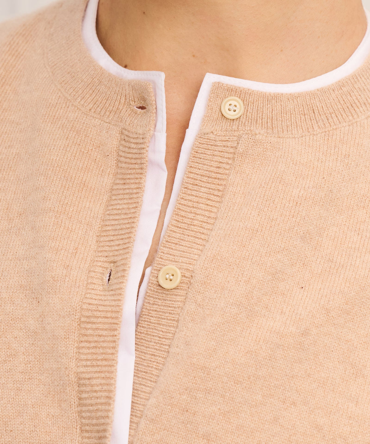 Coastal Cashmere Mixed Media Vest