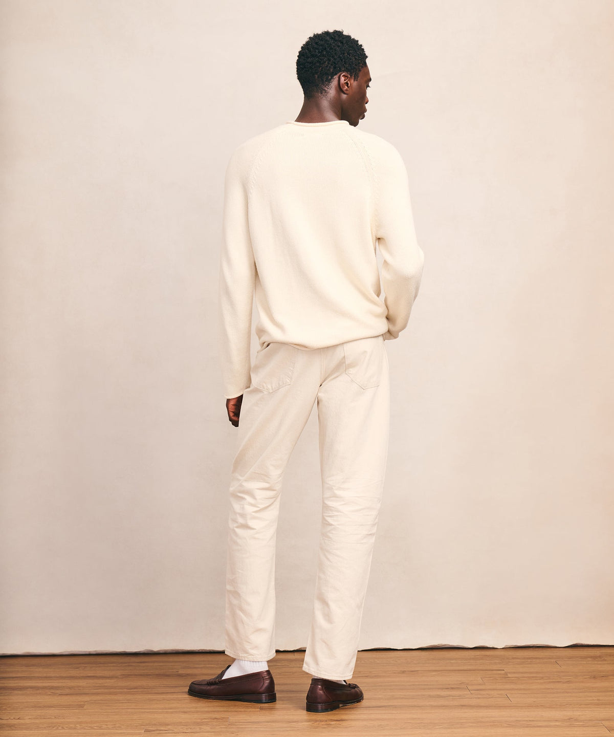 Cotton Relaxed Rollneck Sweater