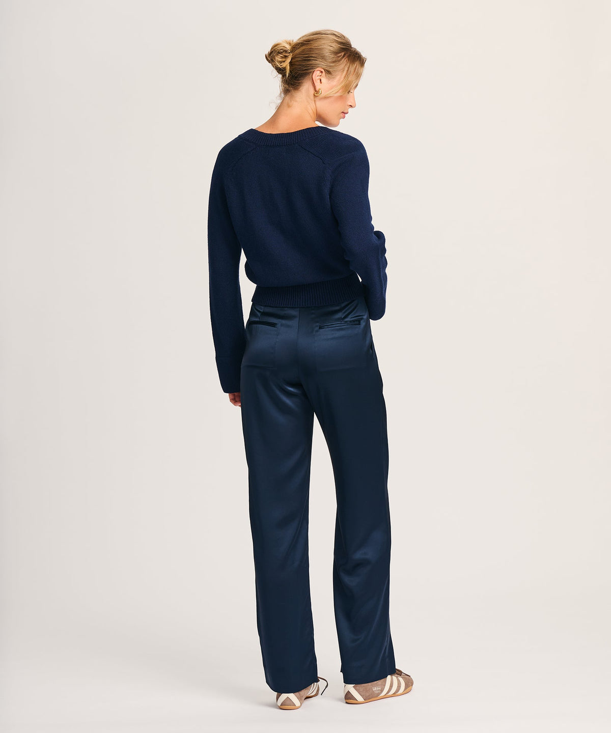 Cotton V-Neck Sweater