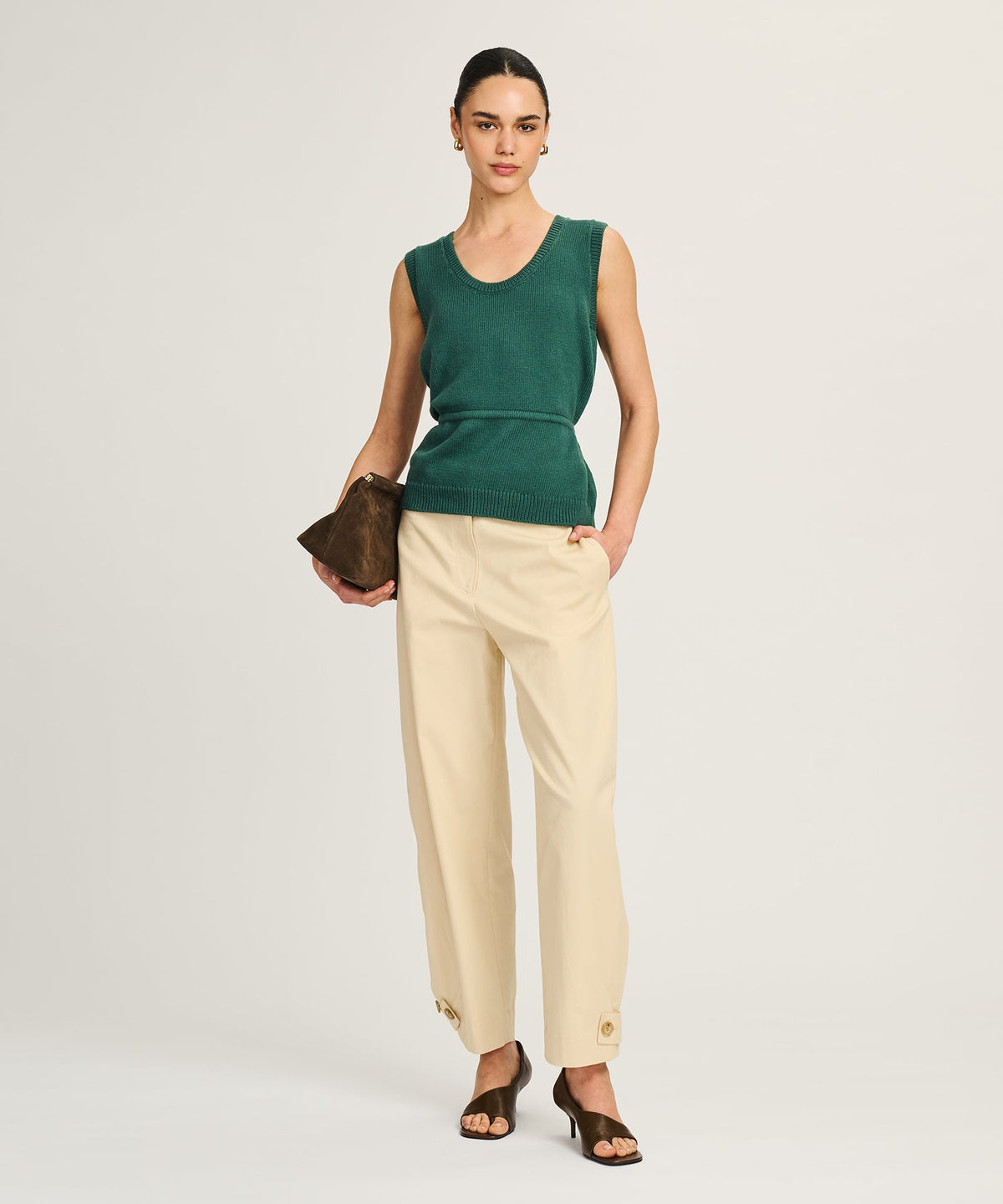 Cotton Belted Tank