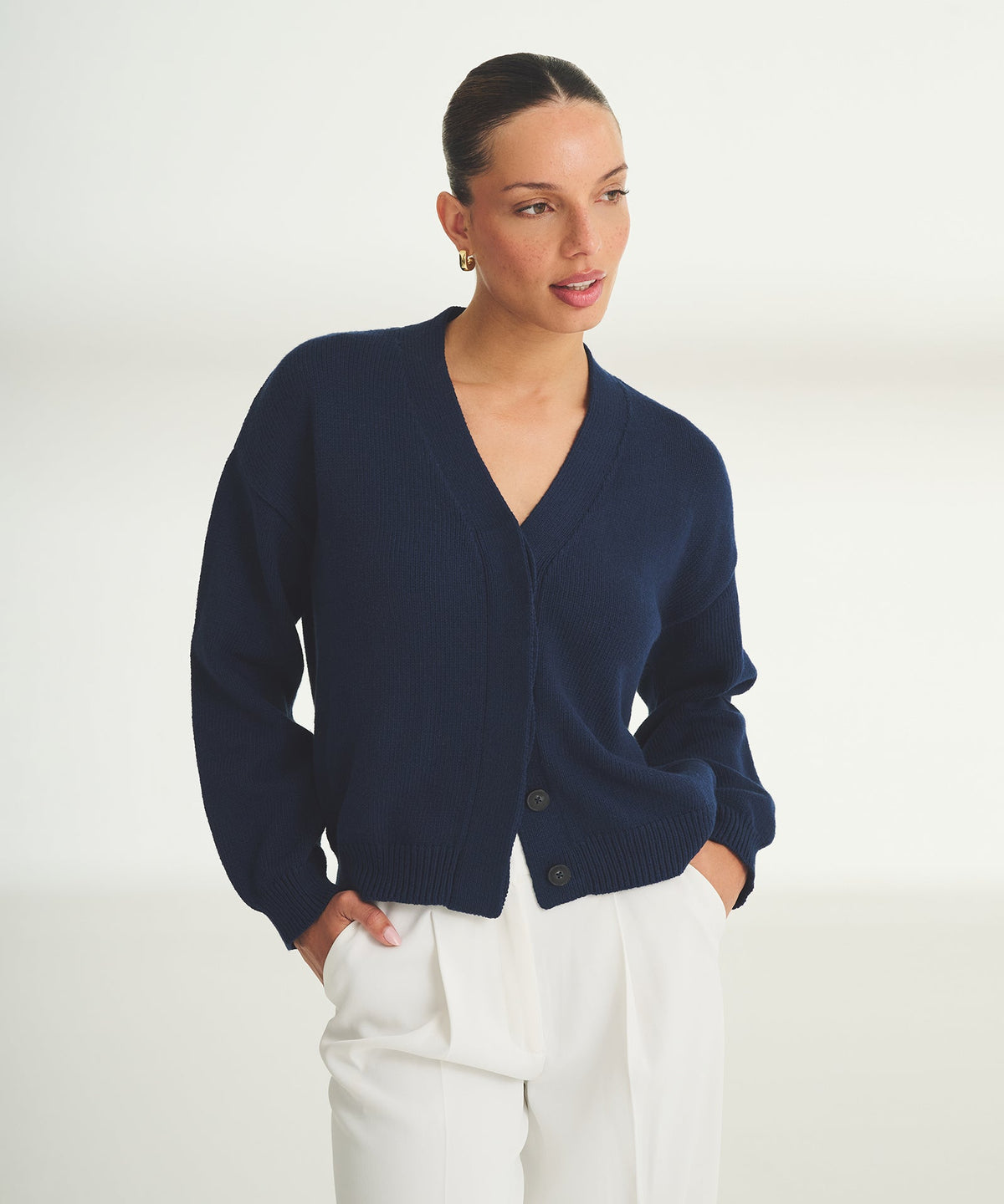 Cotton Relaxed Cardigan