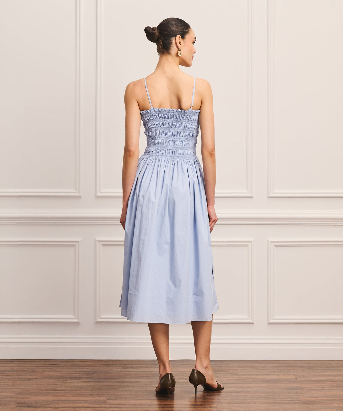 Cotton Smocked Dress