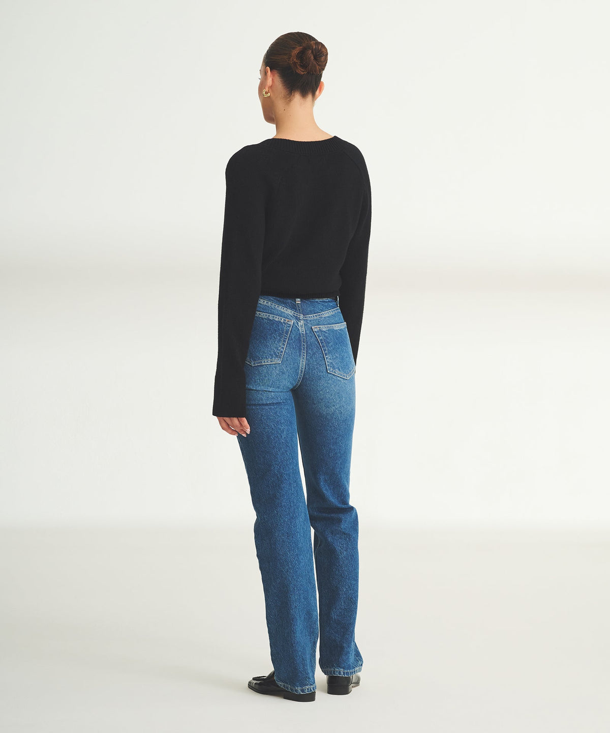 Cotton V-Neck Sweater