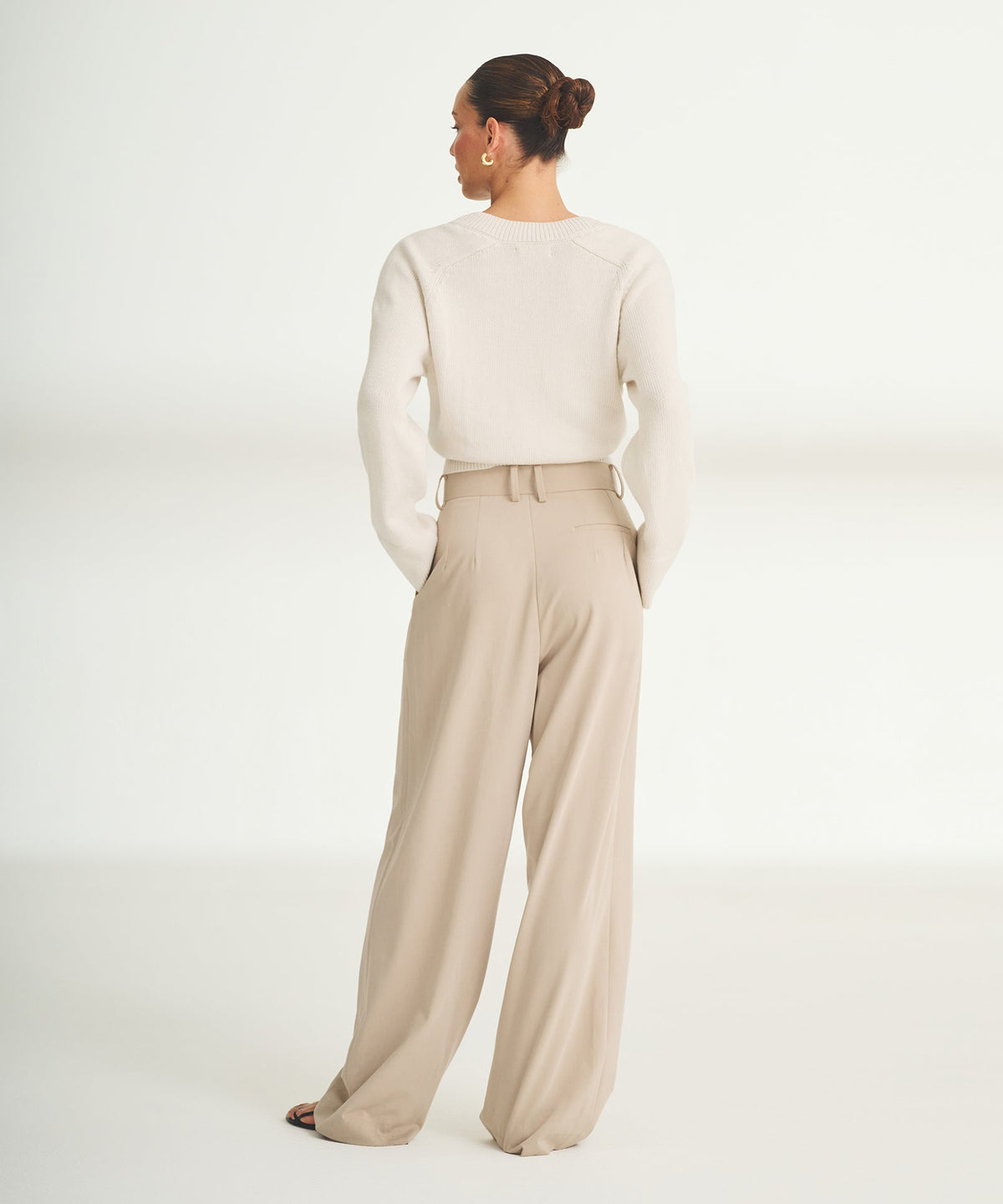 Cotton V-Neck Sweater