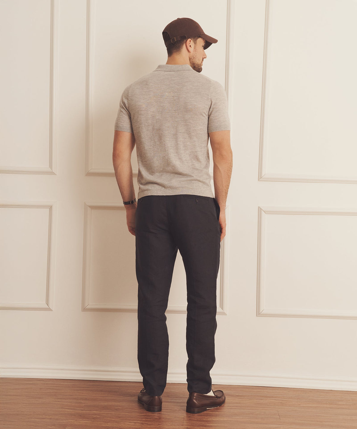 Super Fine Cashmere Short Sleeve Polo