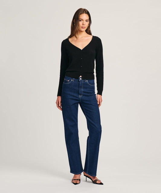 Featherweight Cashmere V-Neck Cardigan