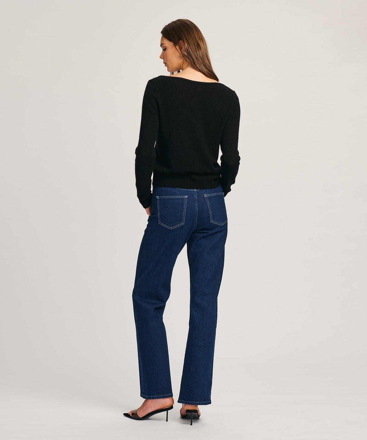Featherweight Cashmere V-Neck Cardigan