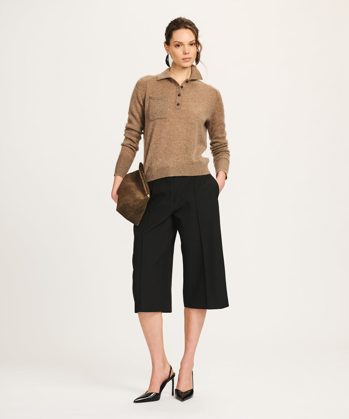 Featherweight Cashmere Relaxed Polo
