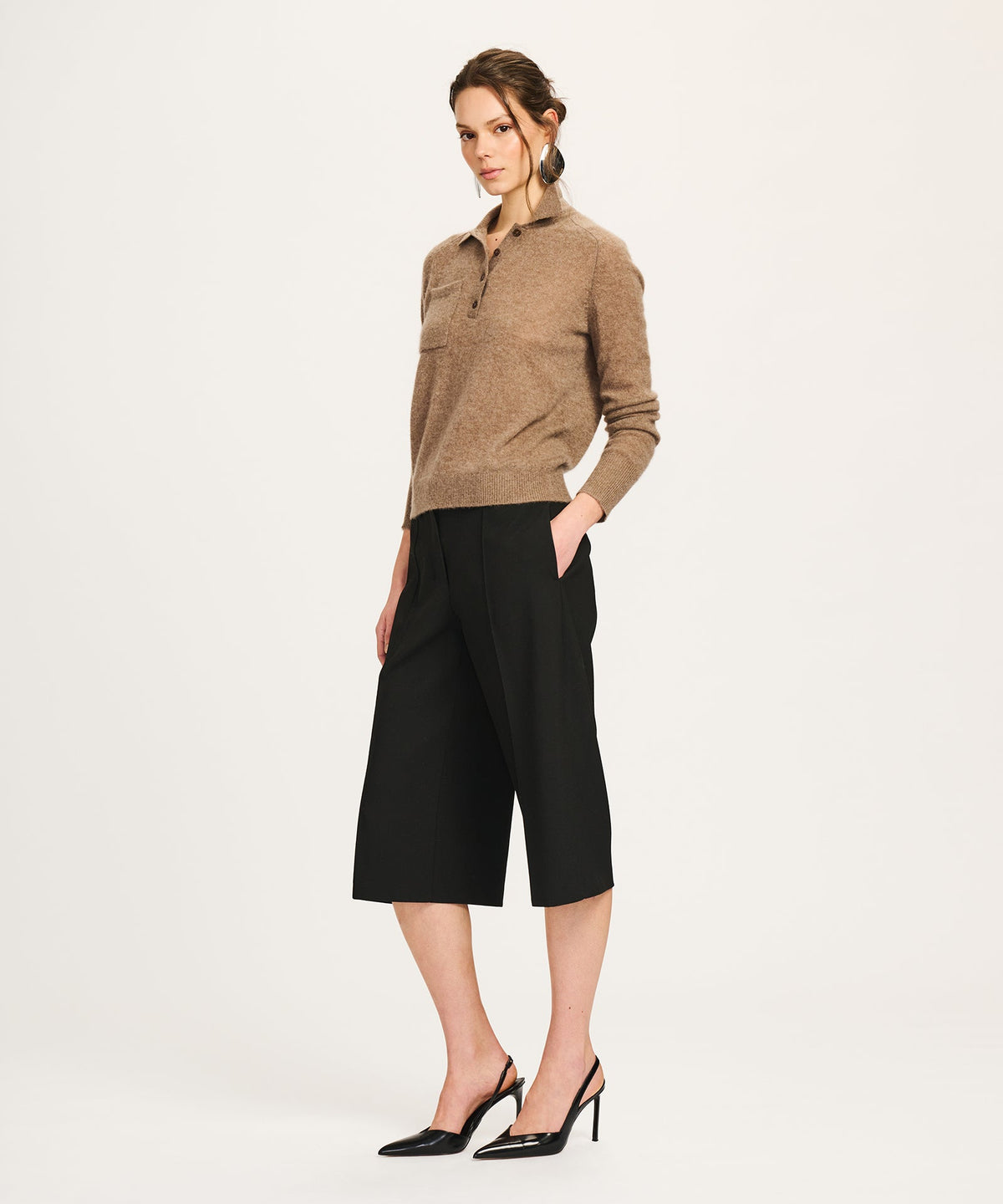 Featherweight Cashmere Relaxed Polo