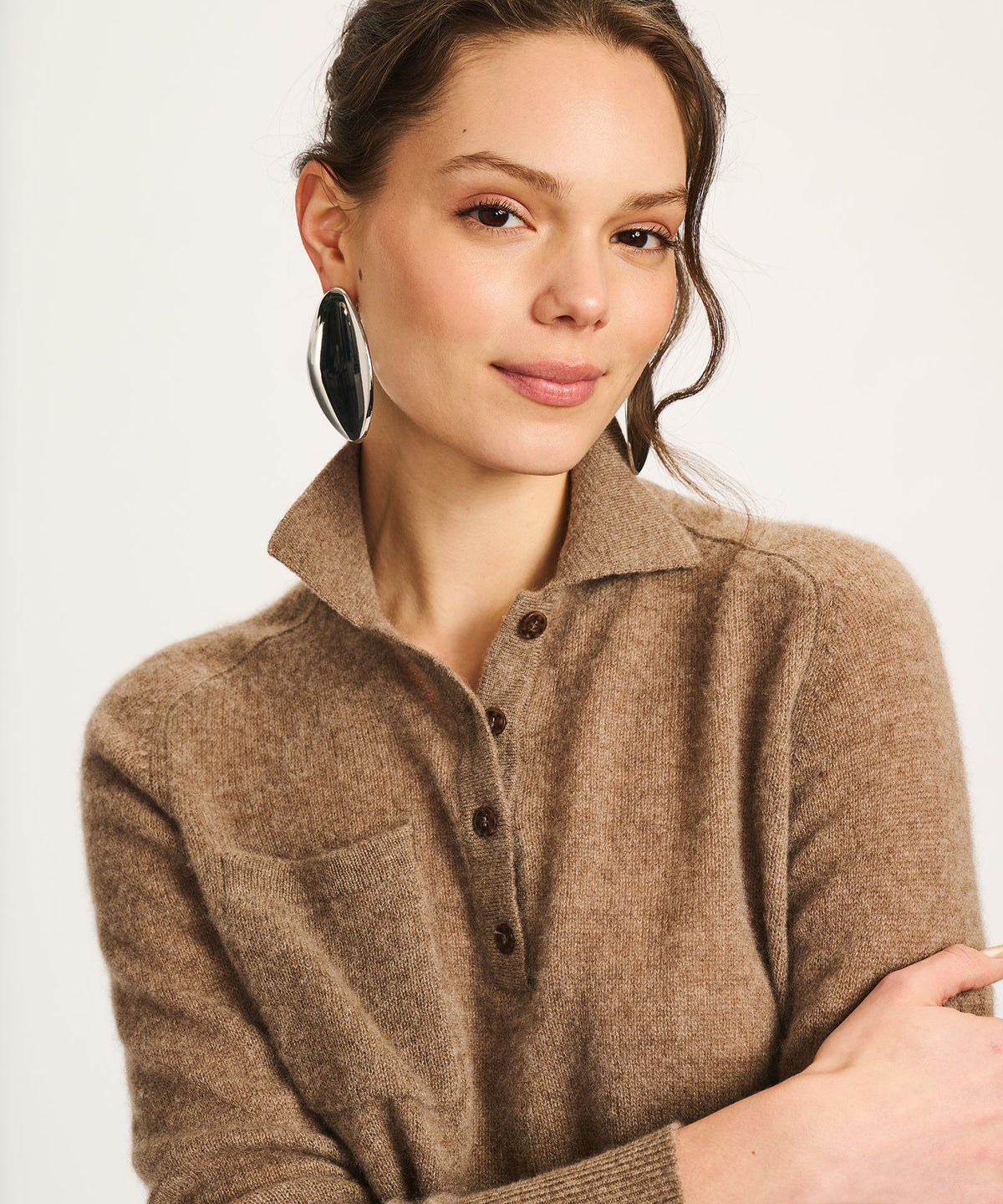 Featherweight Cashmere Relaxed Polo