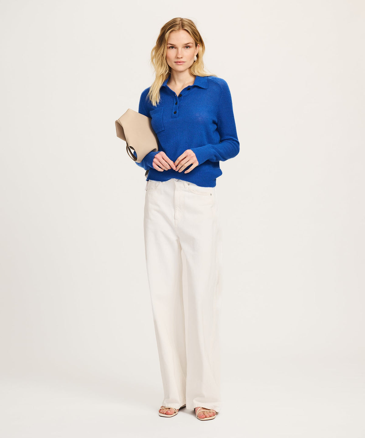 Featherweight Cashmere Relaxed Polo