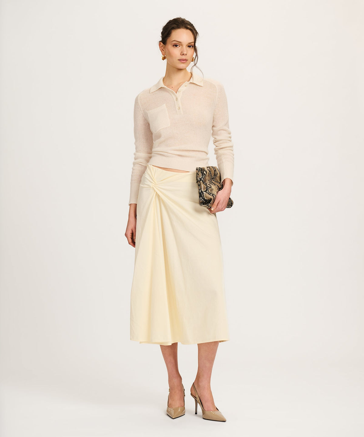 Featherweight Cashmere Relaxed Polo
