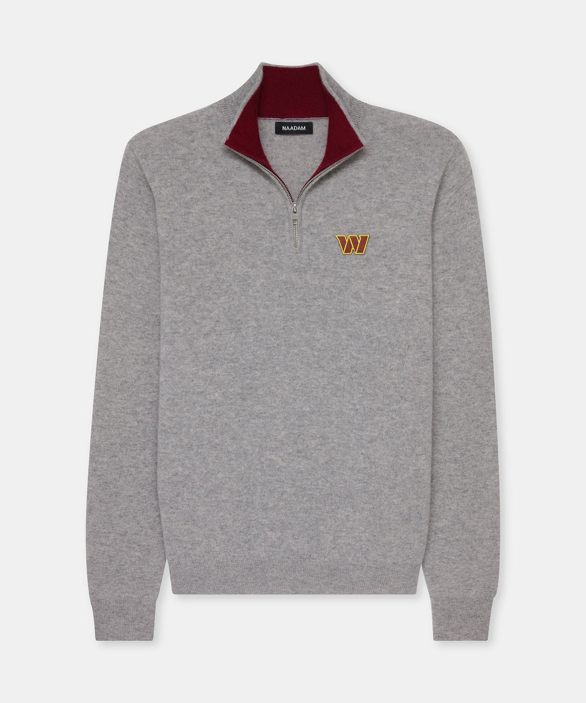 NFL Signature Cashmere Color Blocked Quarter Zip