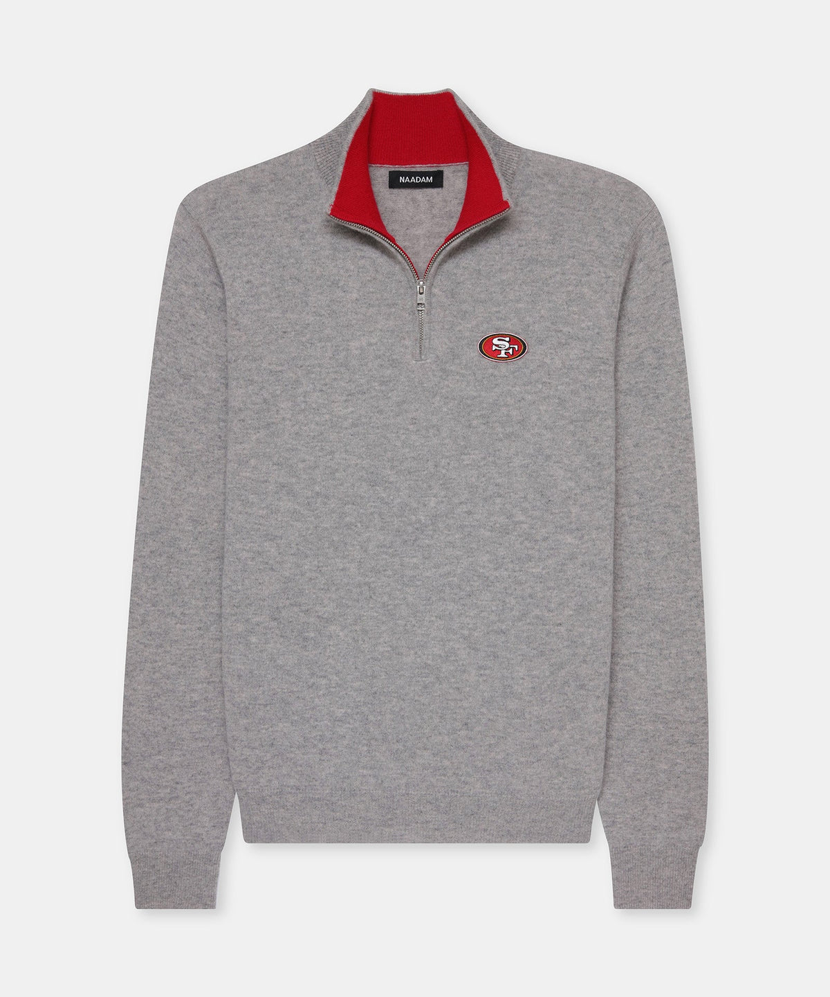 NFL Signature Cashmere Color Blocked Quarter Zip