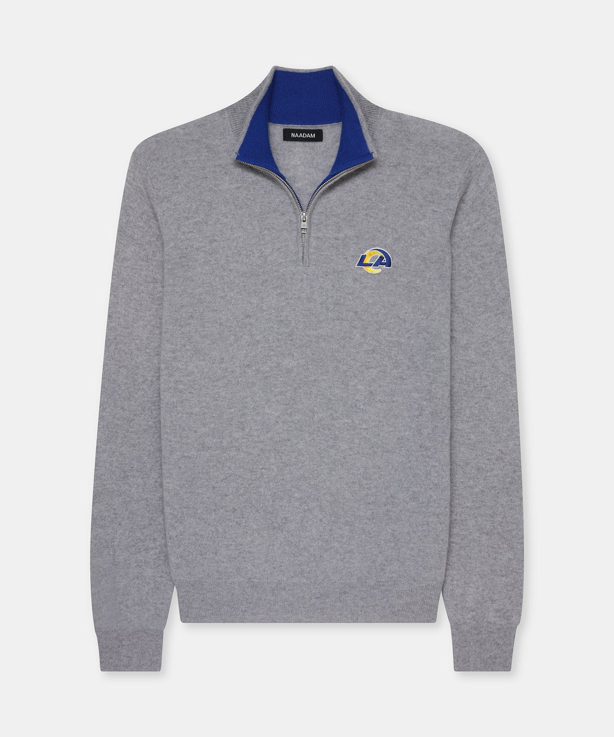 NFL Signature Cashmere Color Blocked Quarter Zip