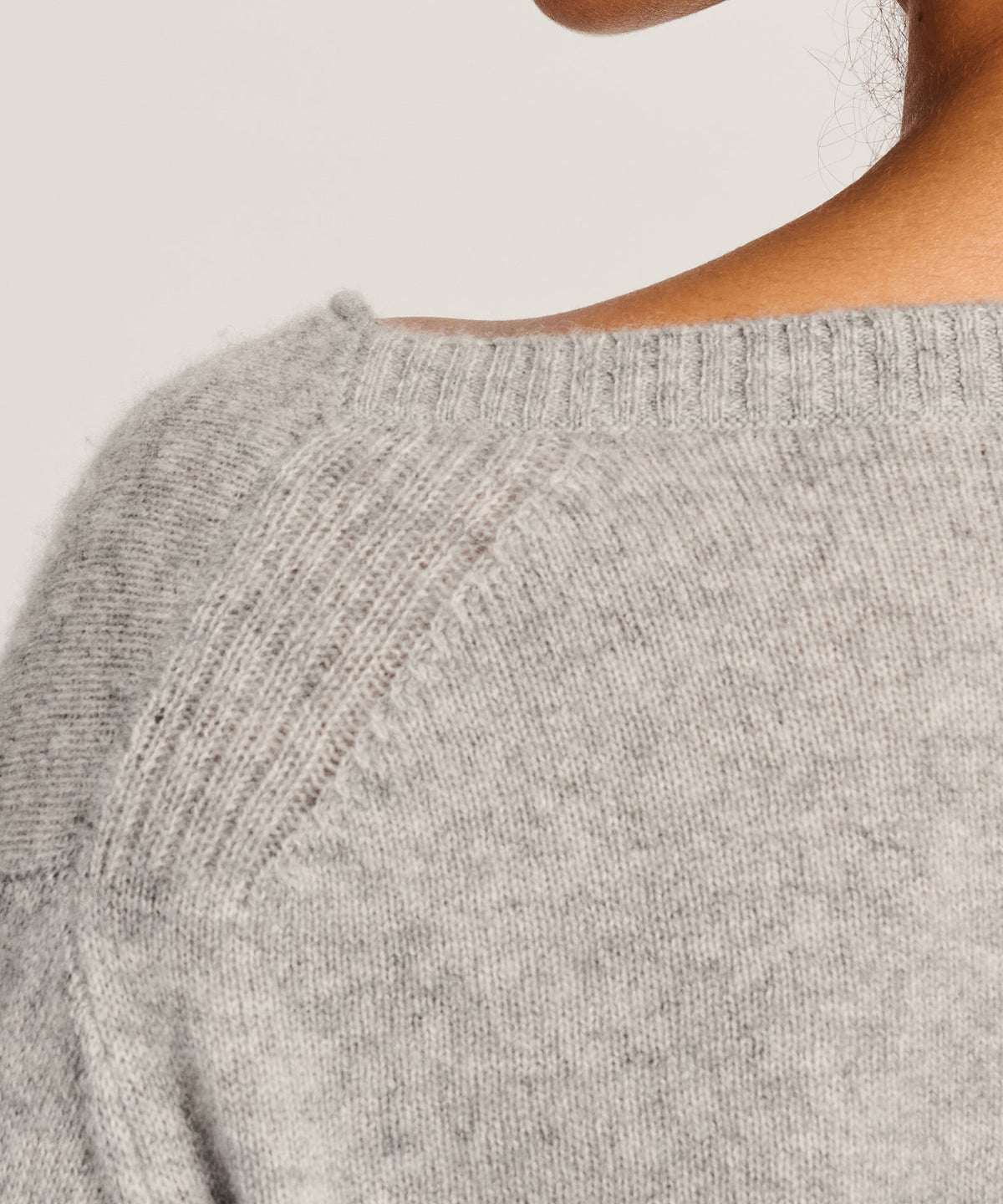 Lightweight Cashmere Boatneck Sweater