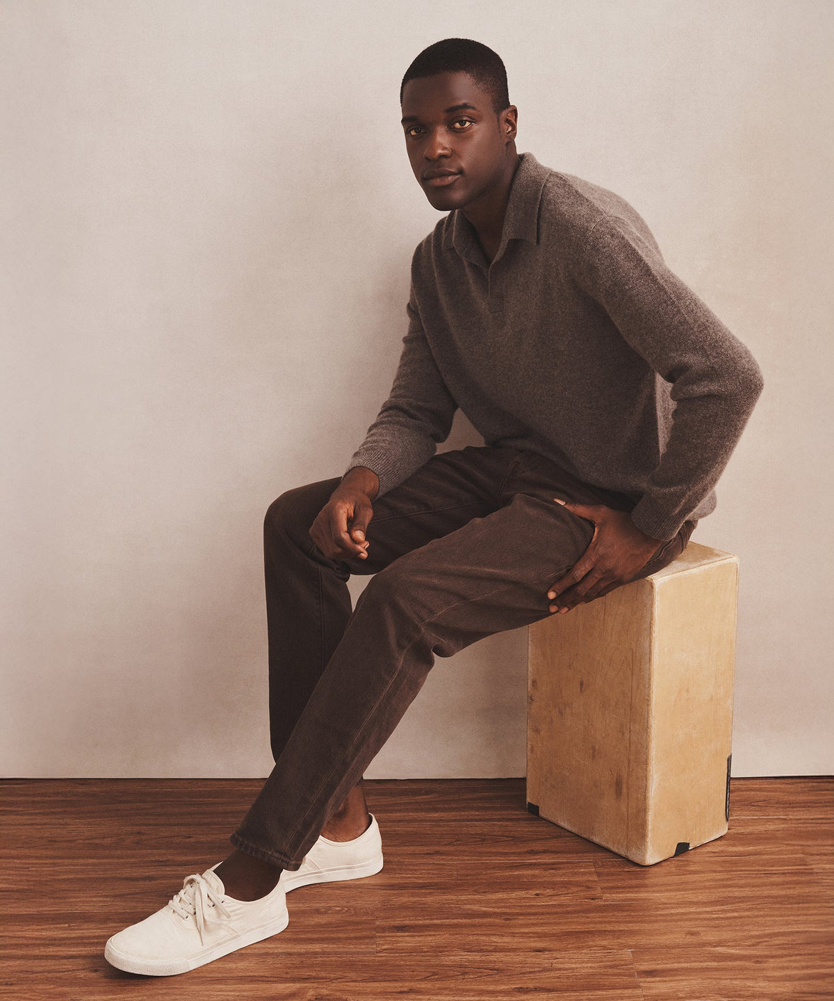 Lightweight Cashmere Relaxed Polo