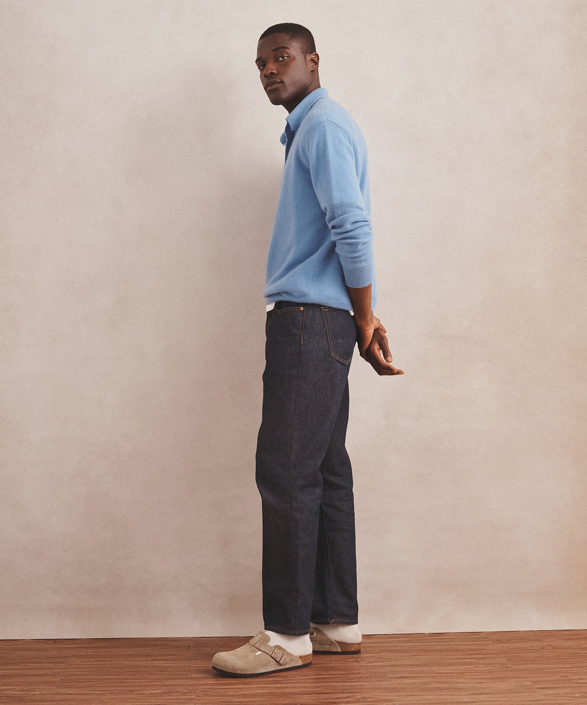 Lightweight Cashmere Relaxed Polo