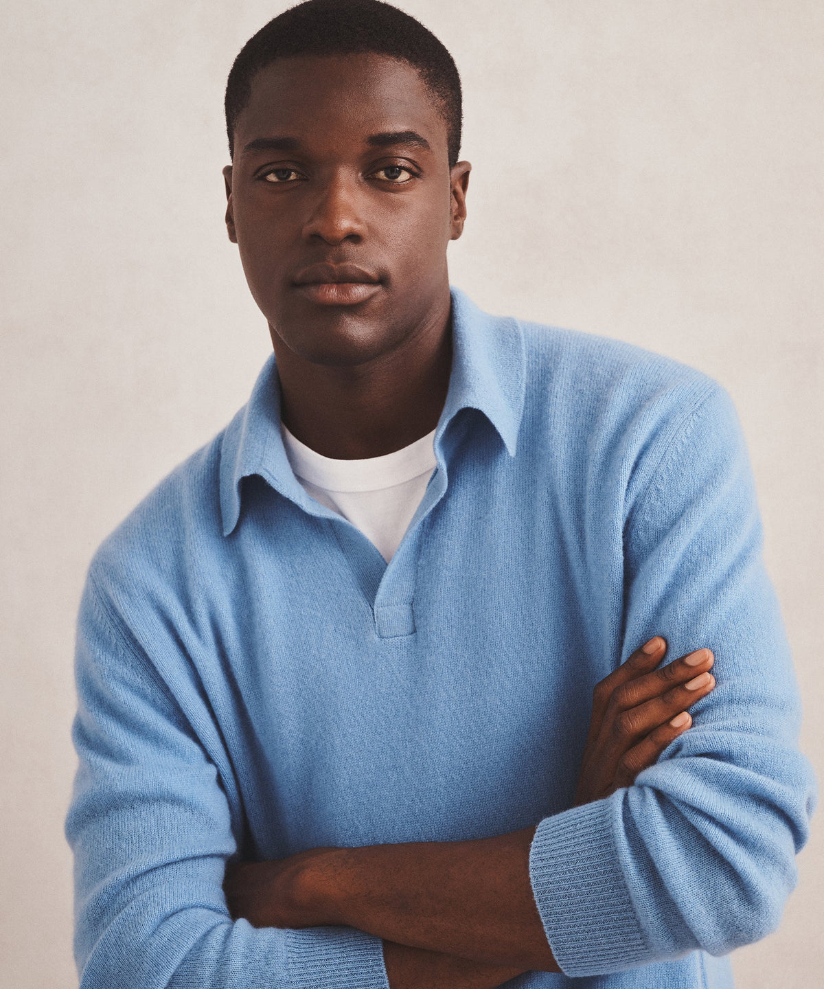 Lightweight Cashmere Relaxed Polo