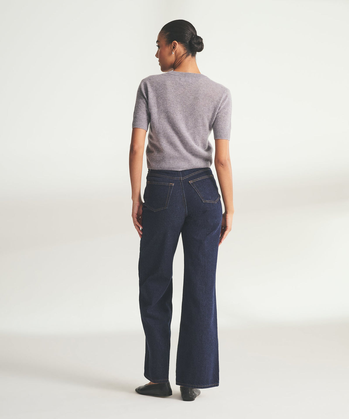 Lightweight Cashmere Short Sleeve Cardigan