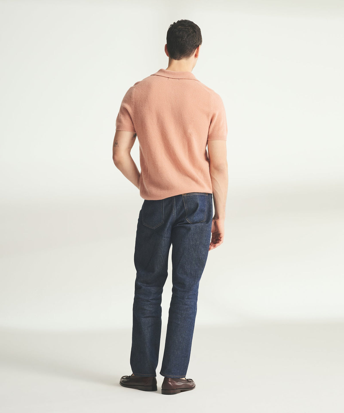 Lightweight Cashmere Short Sleeve Polo