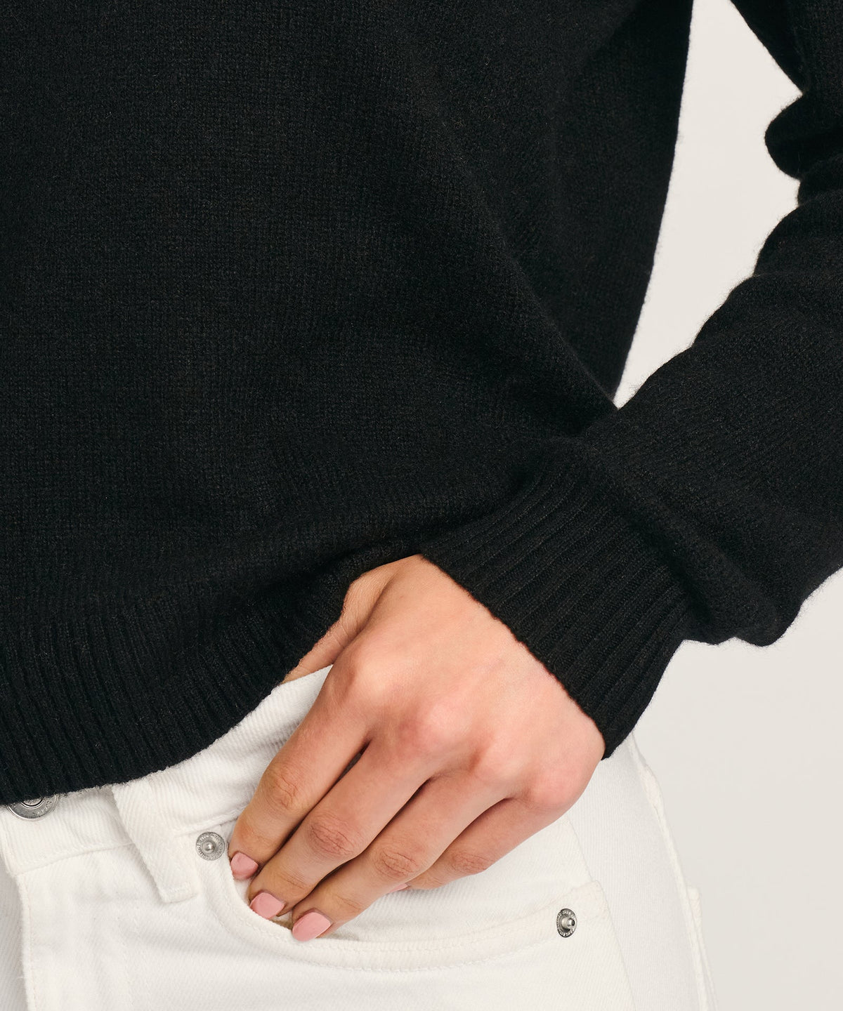 Lightweight Cashmere V-Neck Sweater
