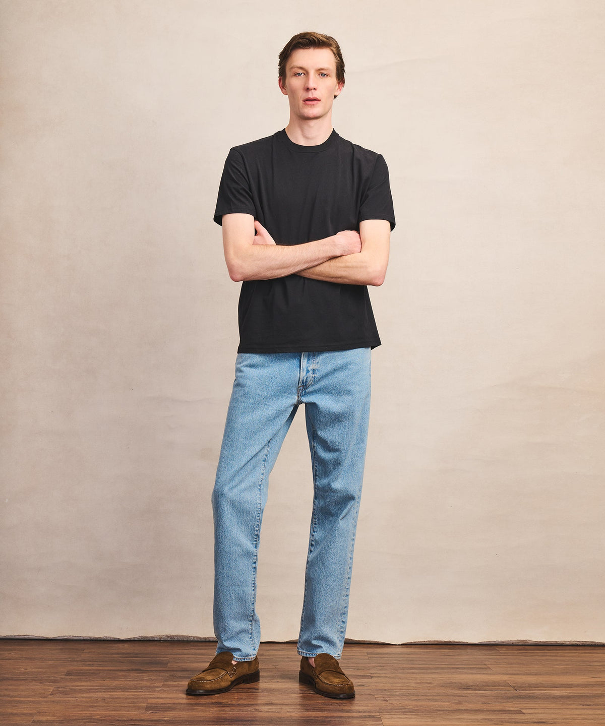 Lightweight Brushed Cotton Tee