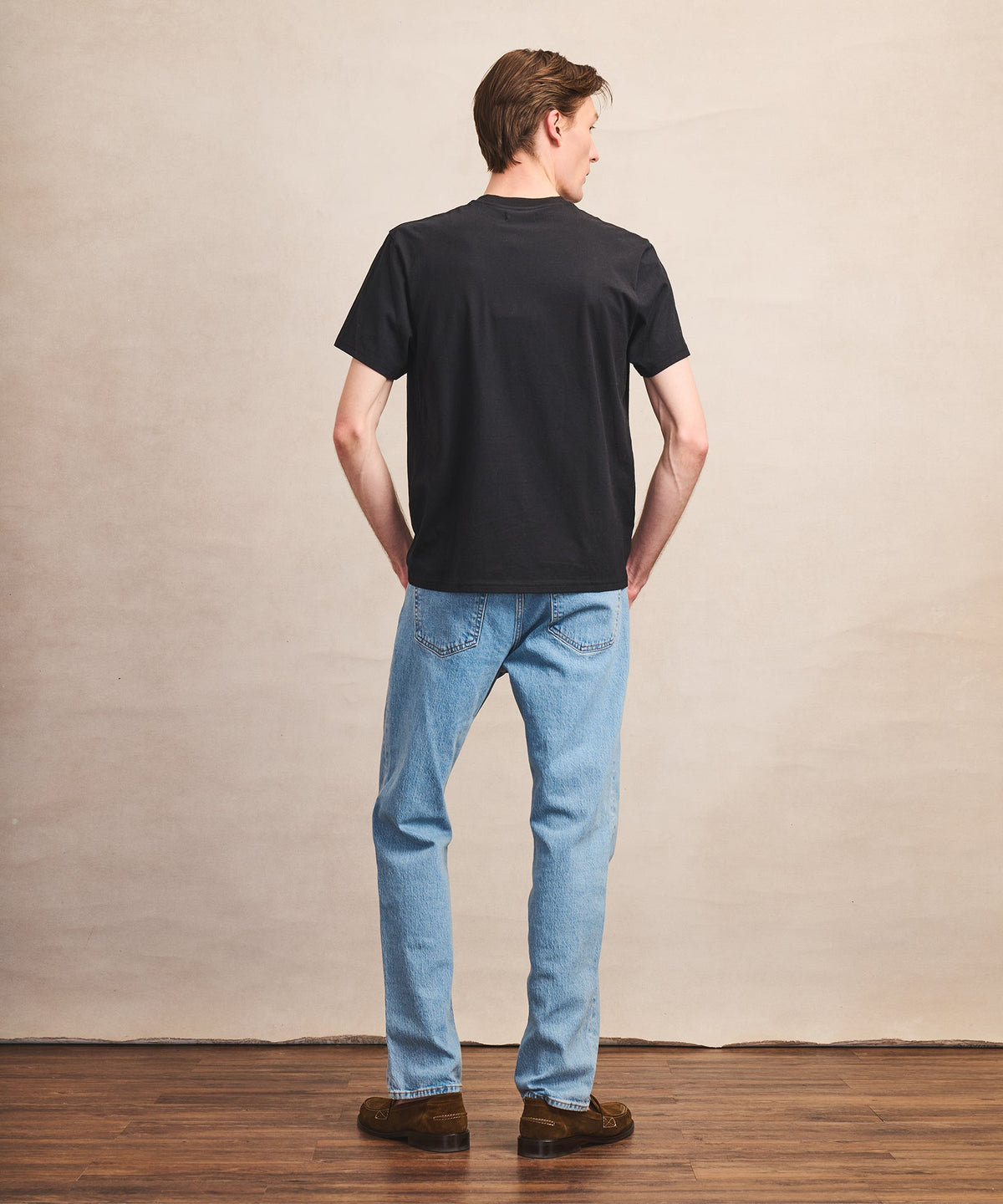 Lightweight Brushed Cotton Tee