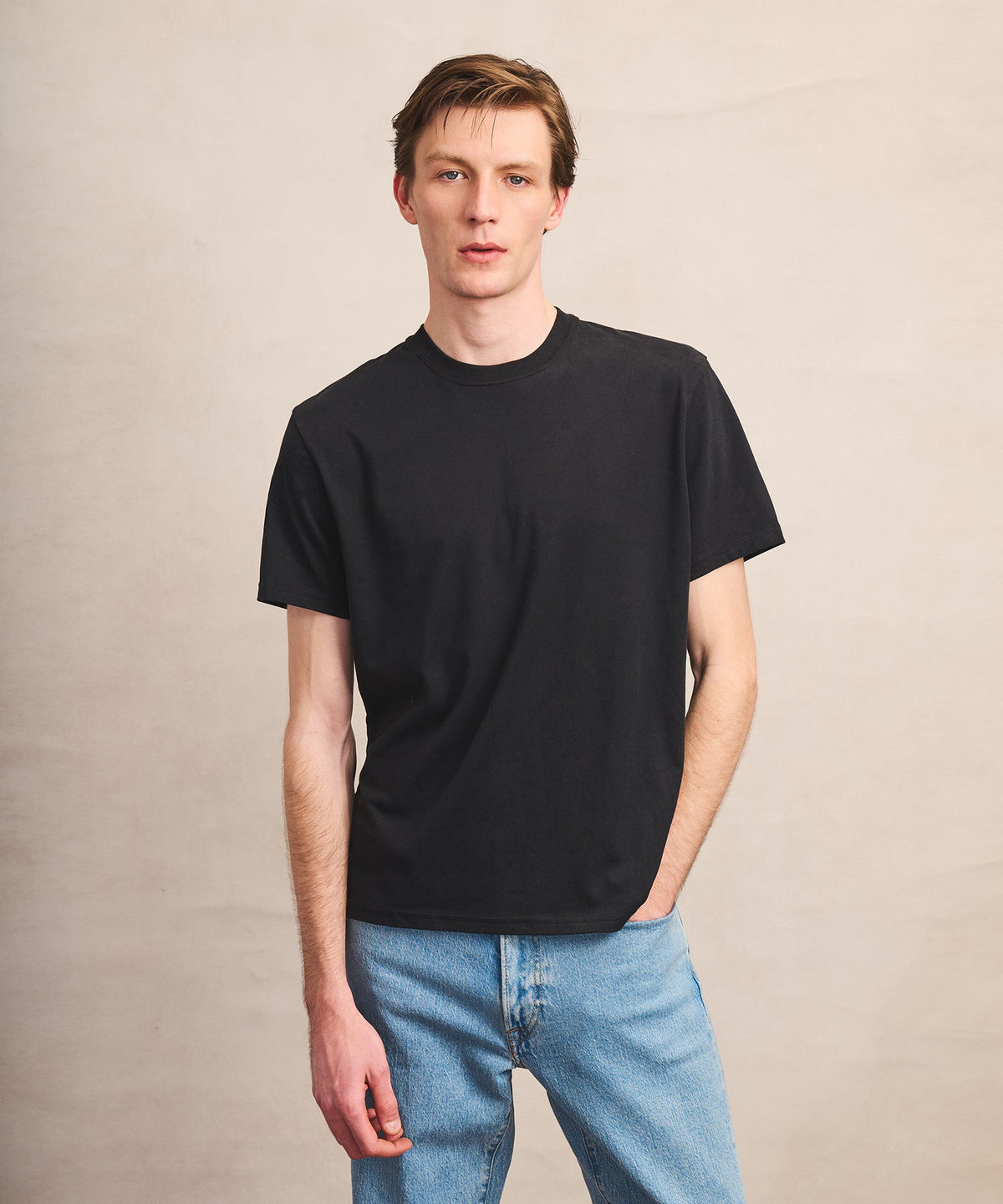 Lightweight Brushed Cotton Tee