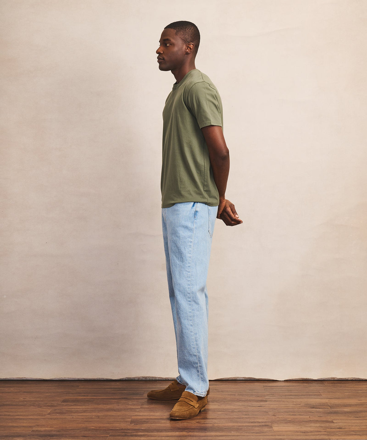 Lightweight Brushed Cotton Tee