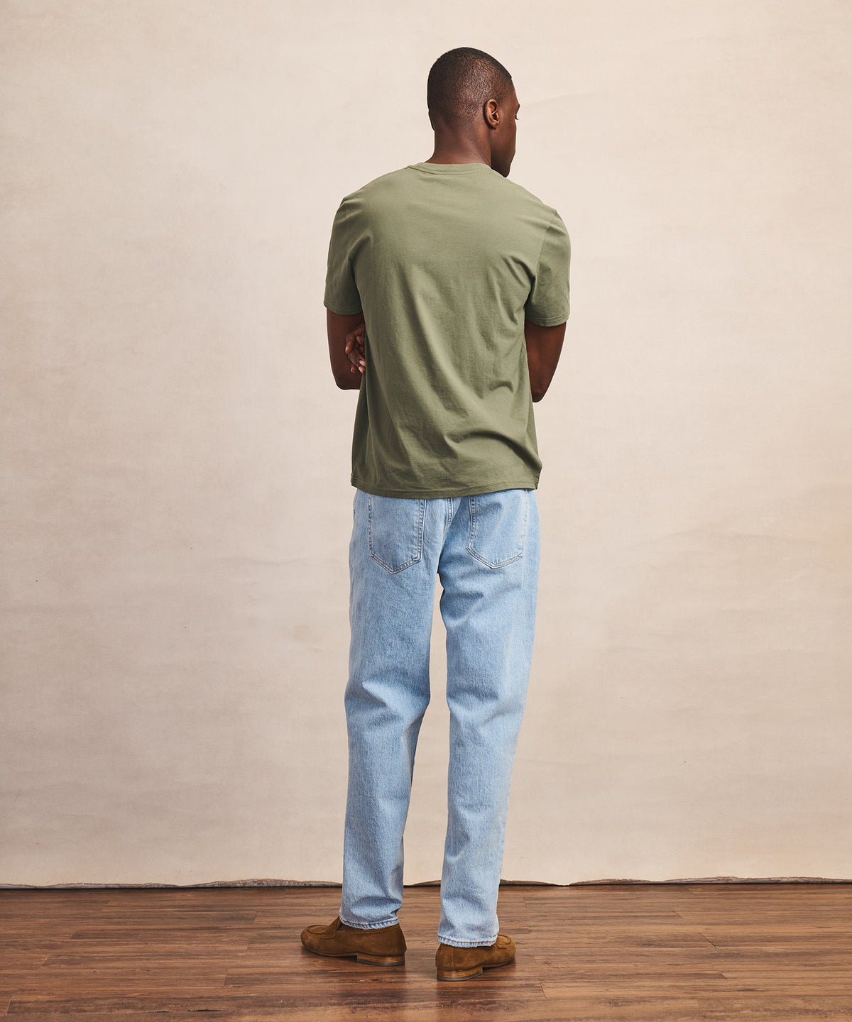 Lightweight Brushed Cotton Tee