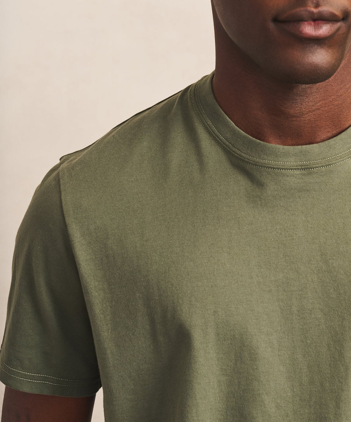 Lightweight Brushed Cotton Tee
