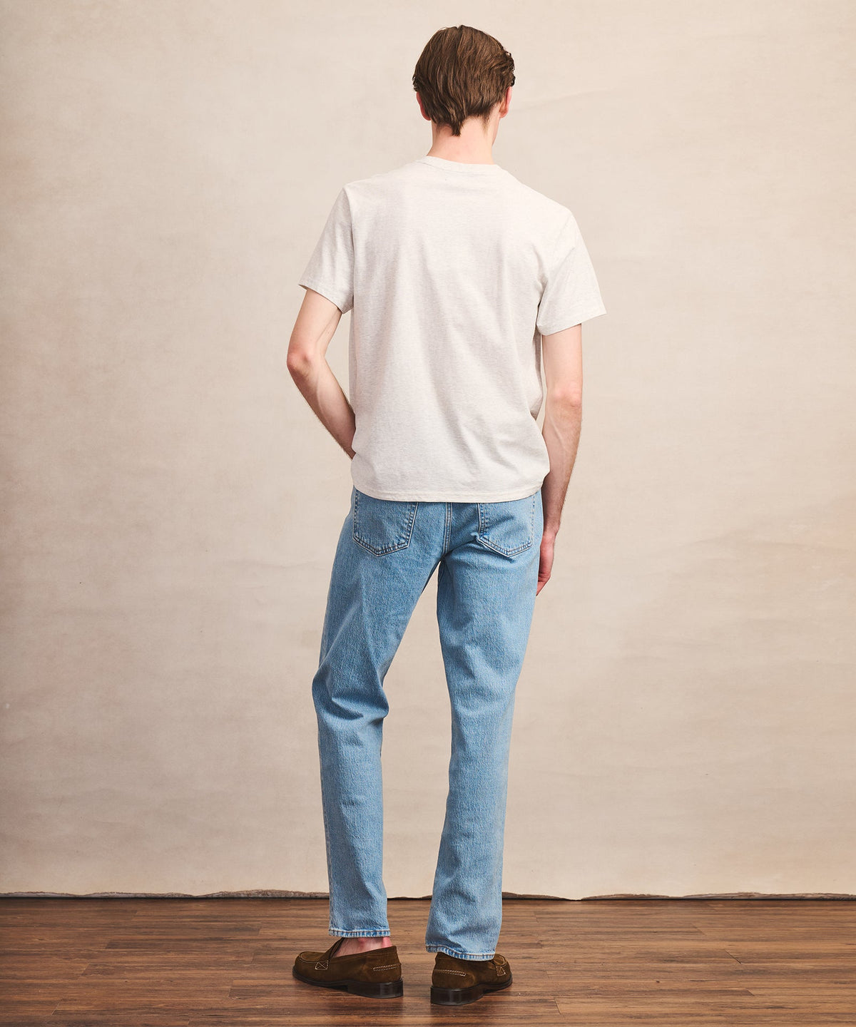 Lightweight Brushed Cotton Tee