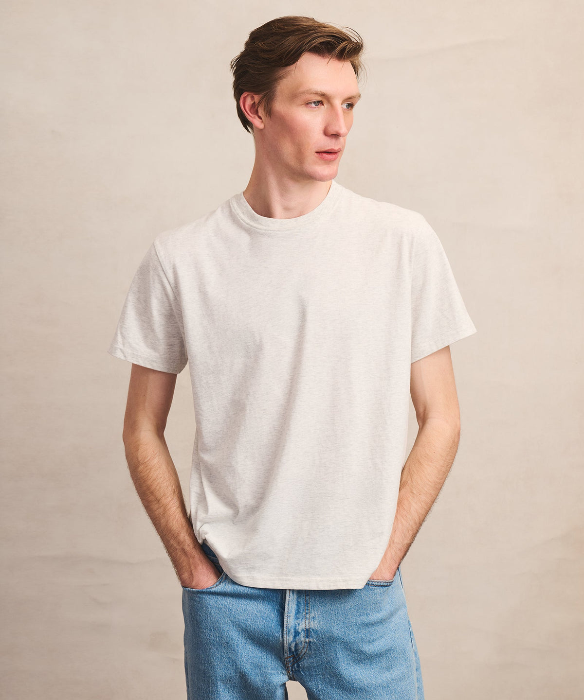 Lightweight Brushed Cotton Tee