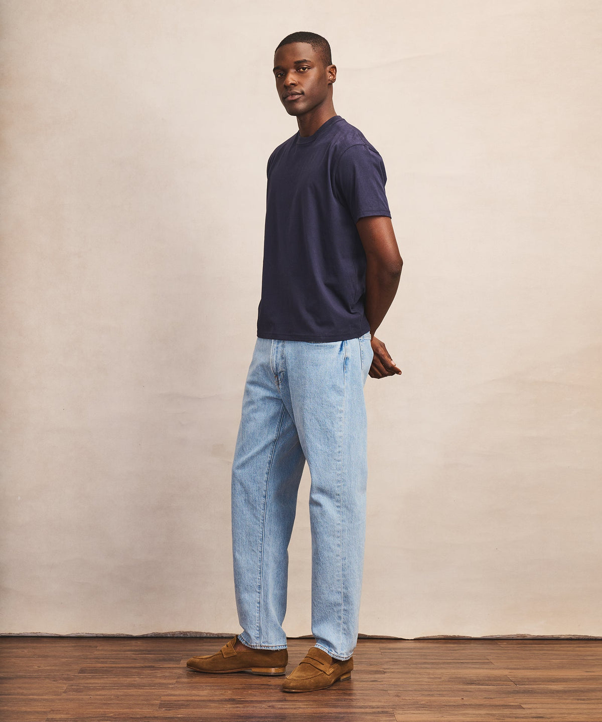 Lightweight Brushed Cotton Tee