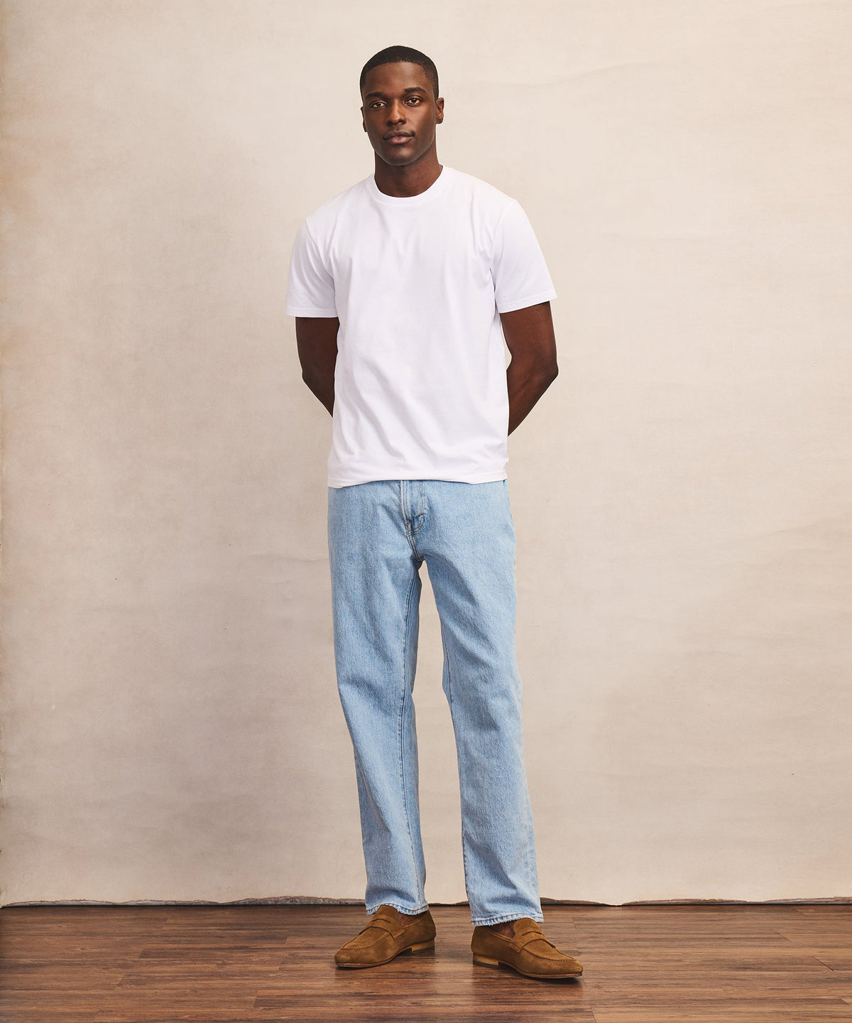 Lightweight Brushed Cotton Tee