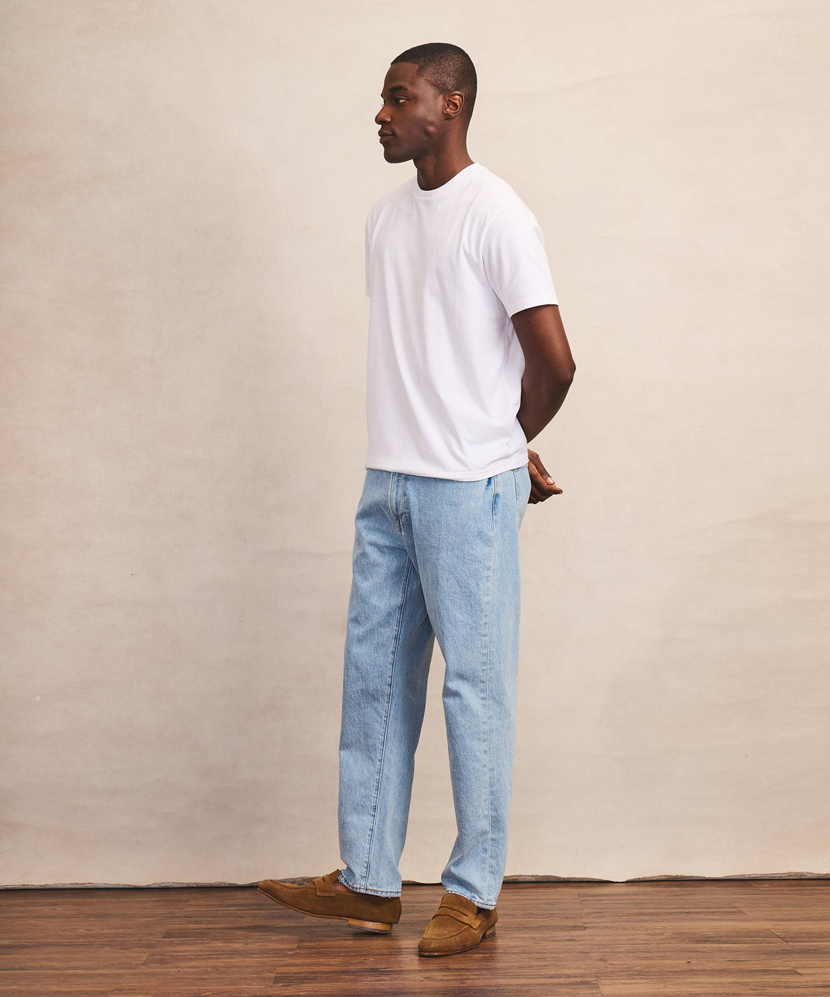 Lightweight Brushed Cotton Tee