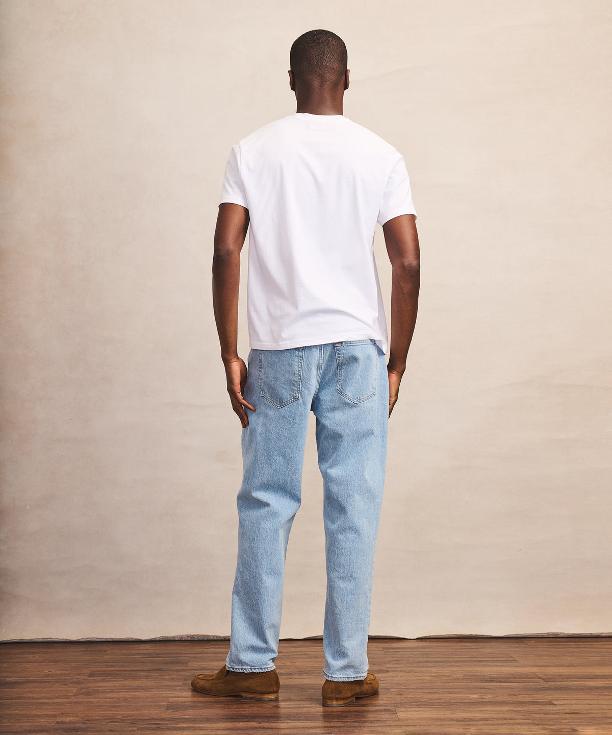 Lightweight Brushed Cotton Tee