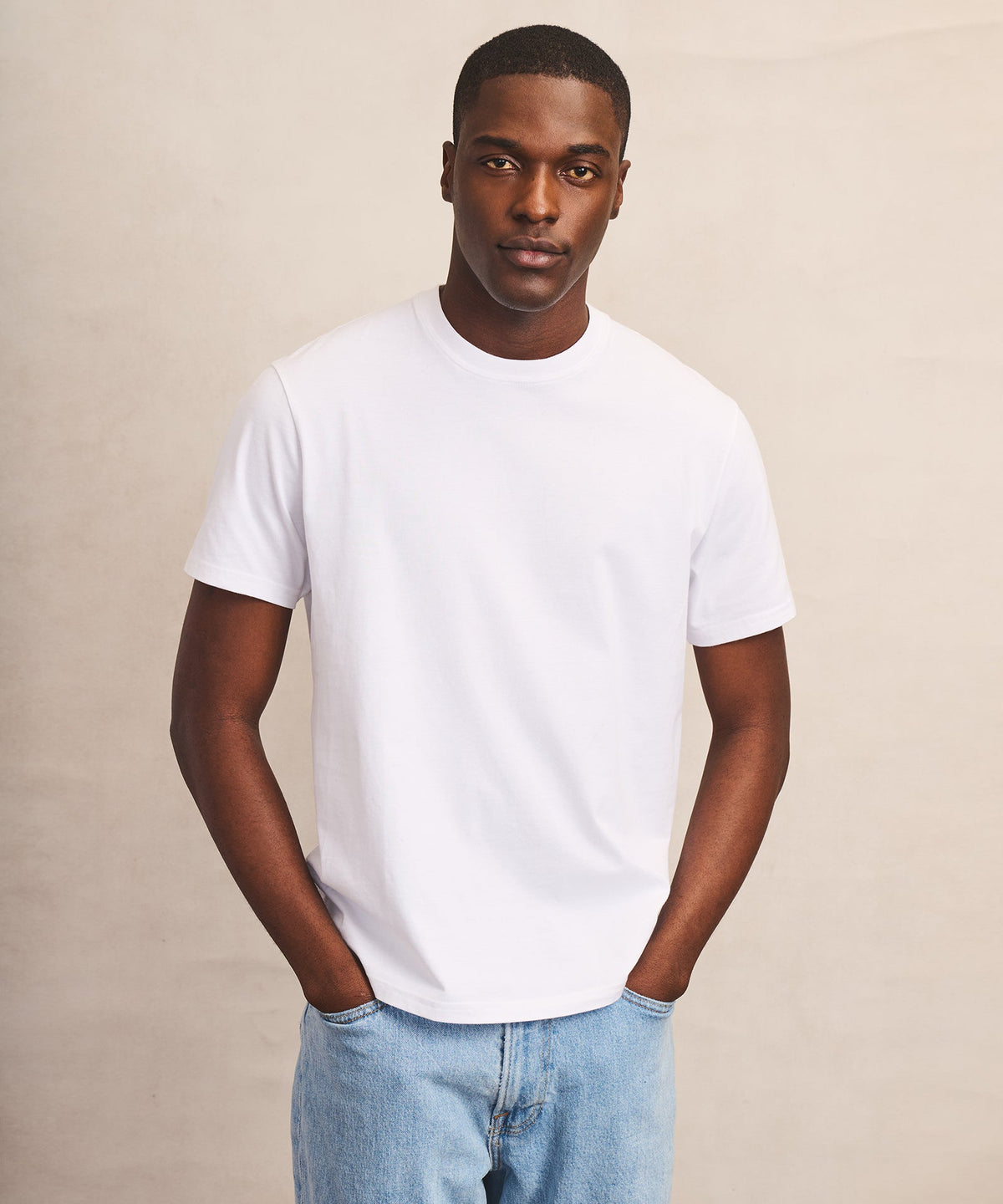 Lightweight Brushed Cotton Tee