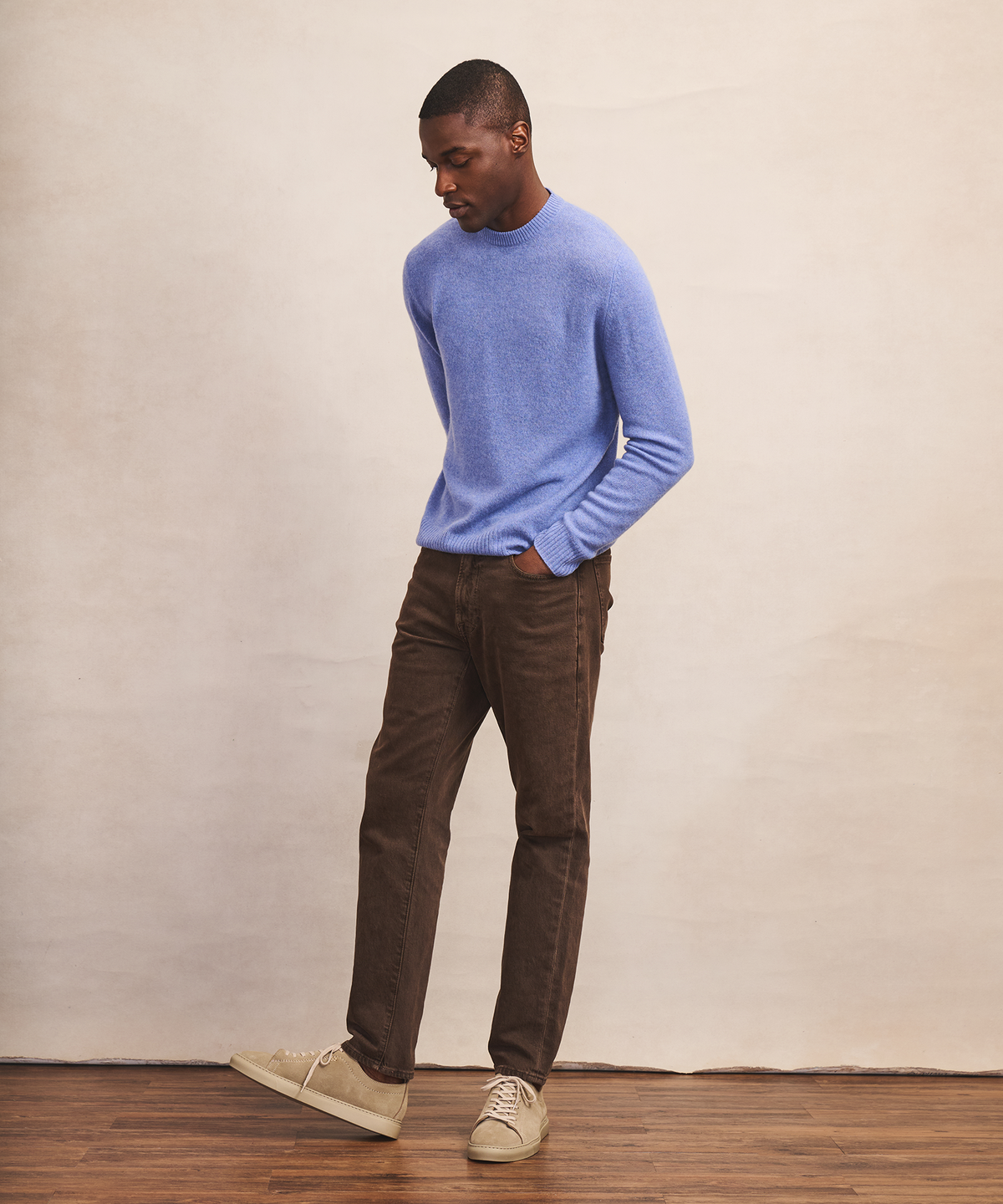 Lightweight Cashmere Crewneck Sweater