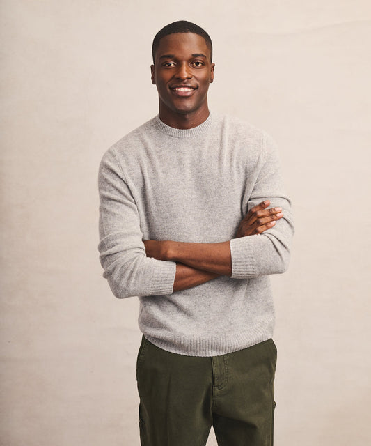 Lightweight Cashmere Crewneck Sweater