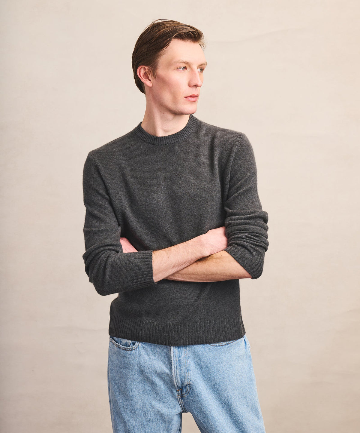 Lightweight Cashmere Crewneck Sweater