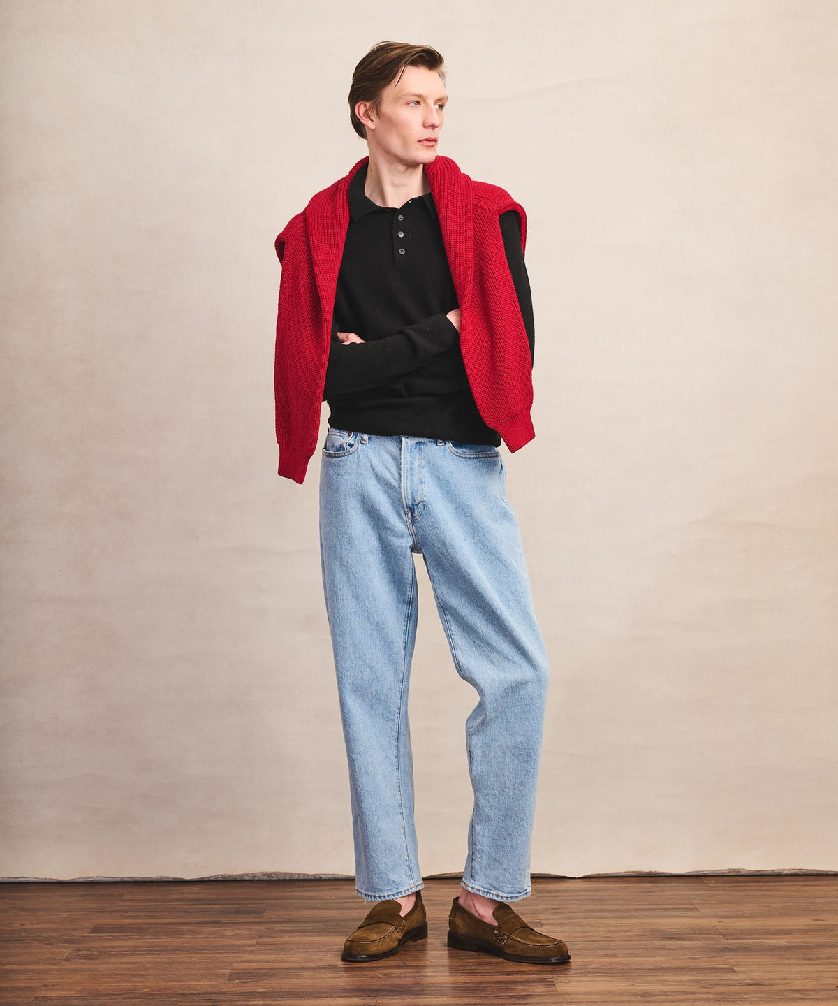 Lightweight Cashmere Polo