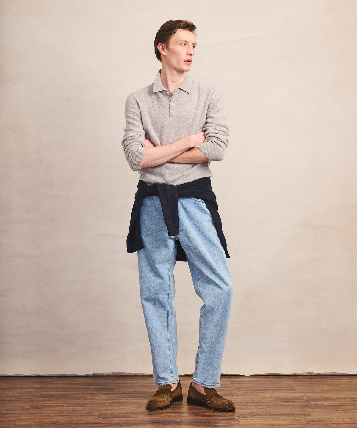 Lightweight Cashmere Polo