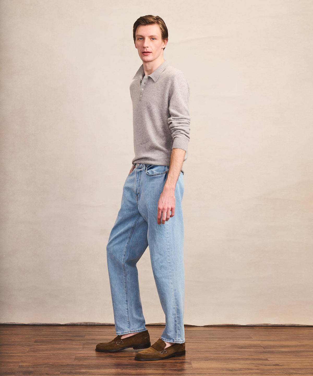 Lightweight Cashmere Polo