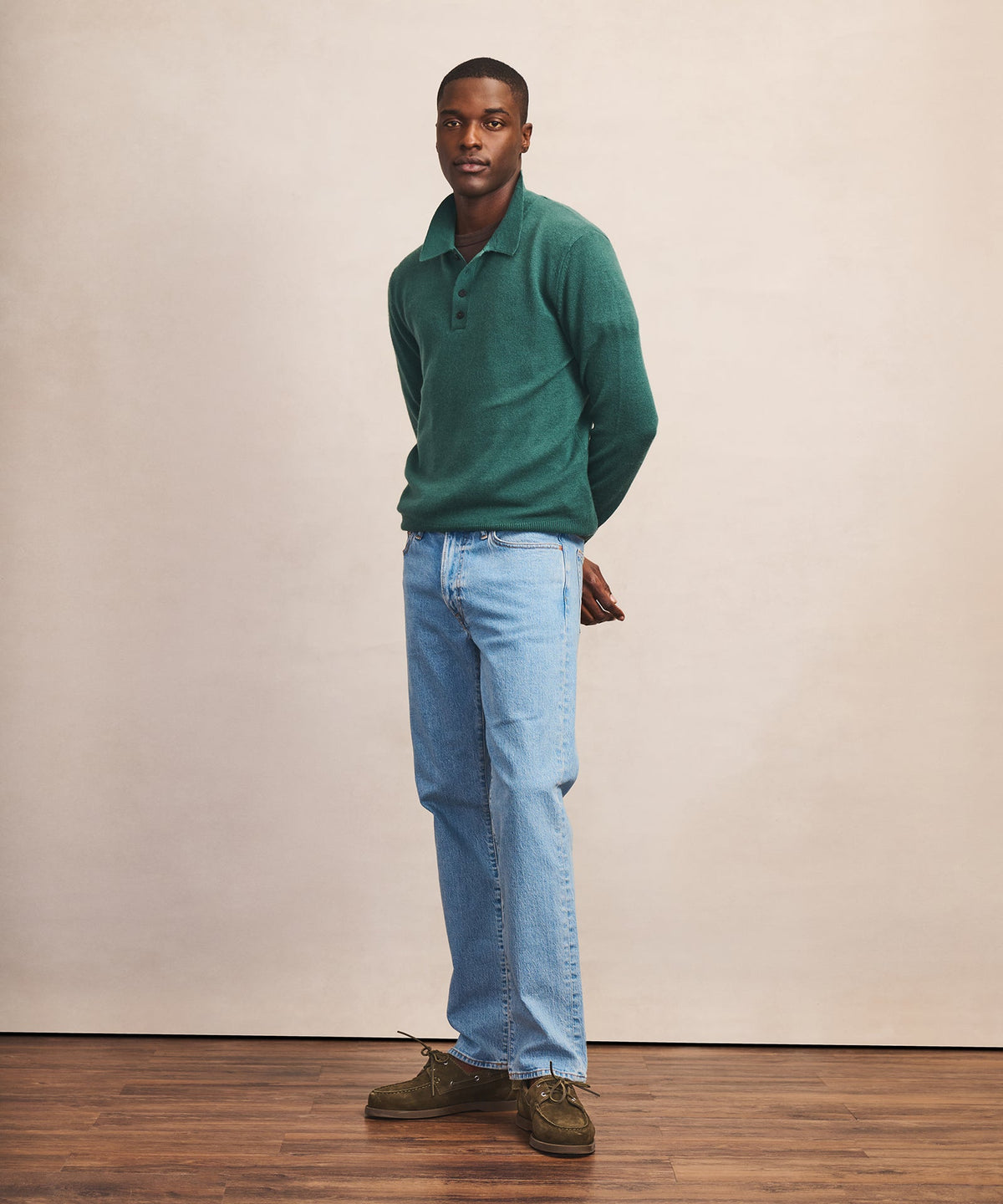 Lightweight Cashmere Polo