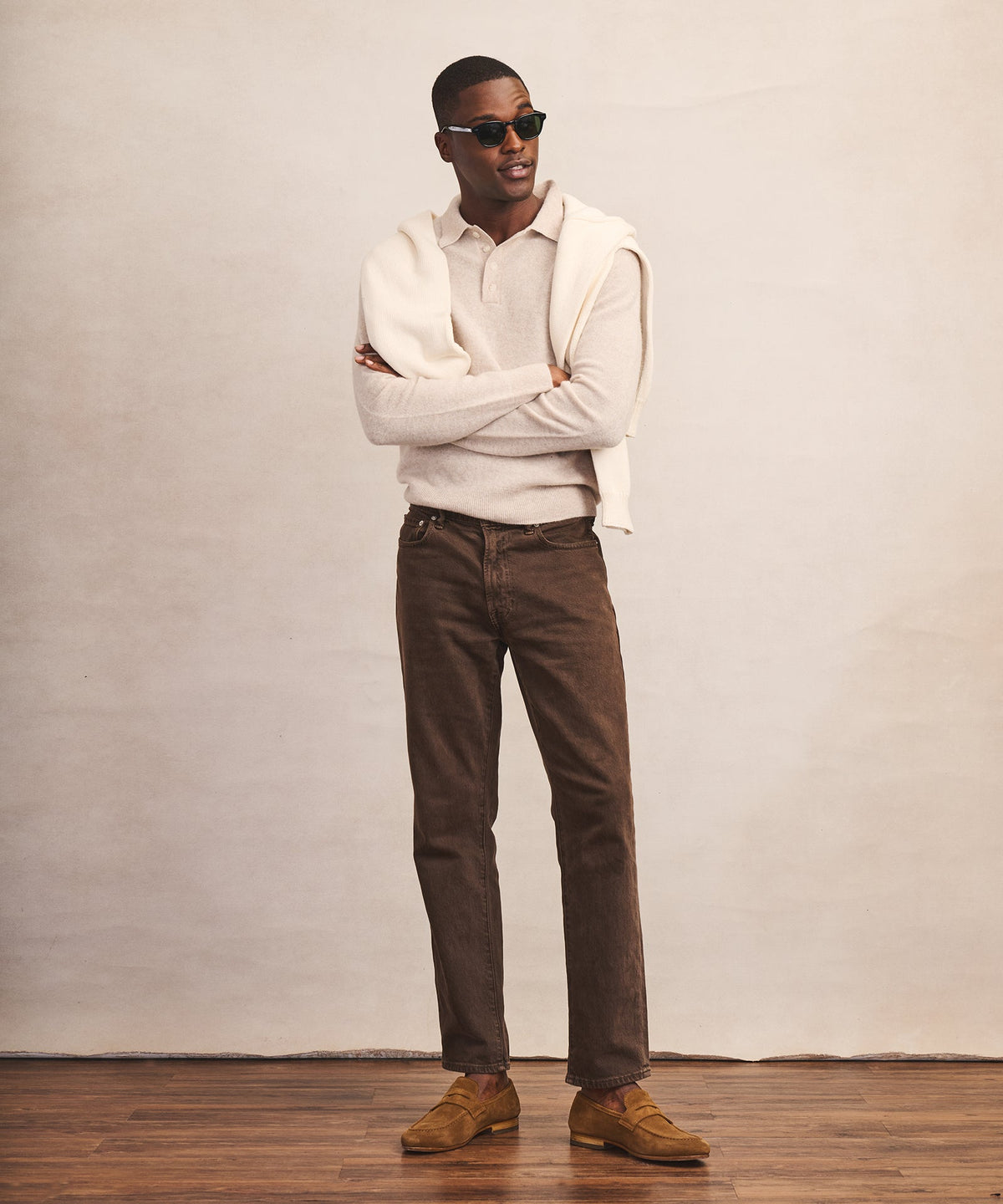 Lightweight Cashmere Polo