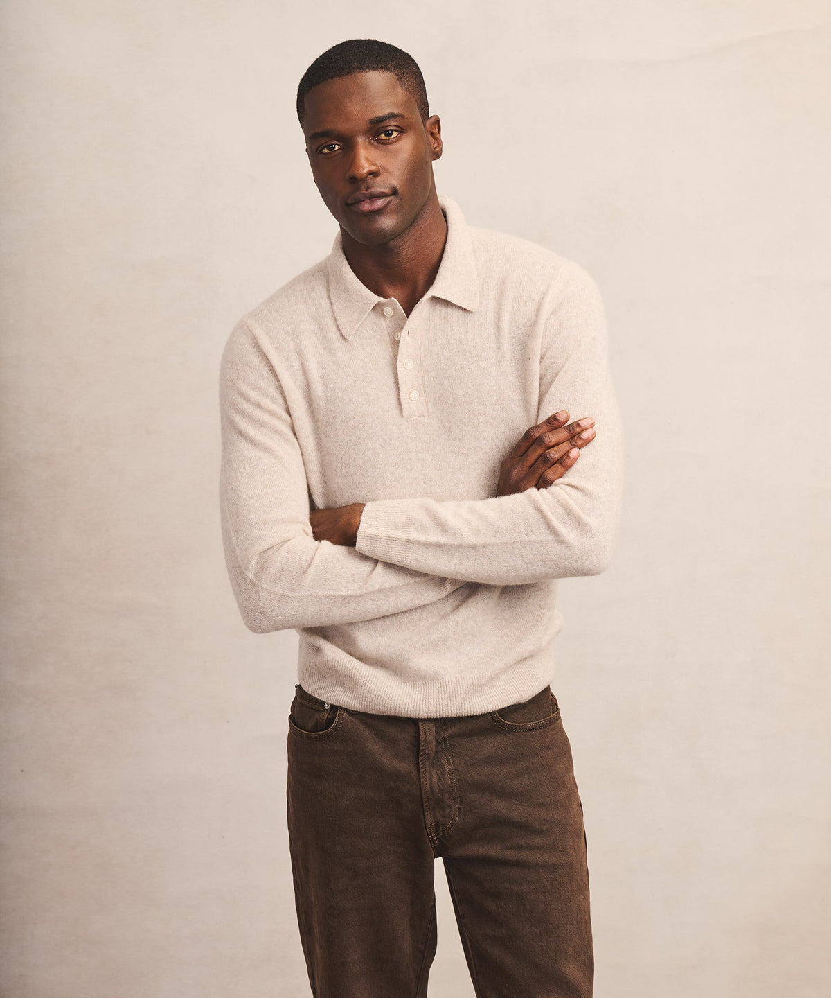 Lightweight Cashmere Polo